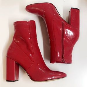 Heeled Red boots from Aldo